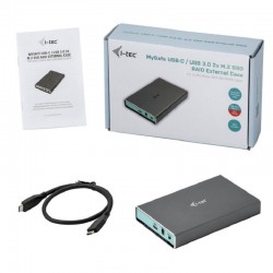 i-tec USB-C/ USB-A 2x M.2 SATA RAID Ext. case